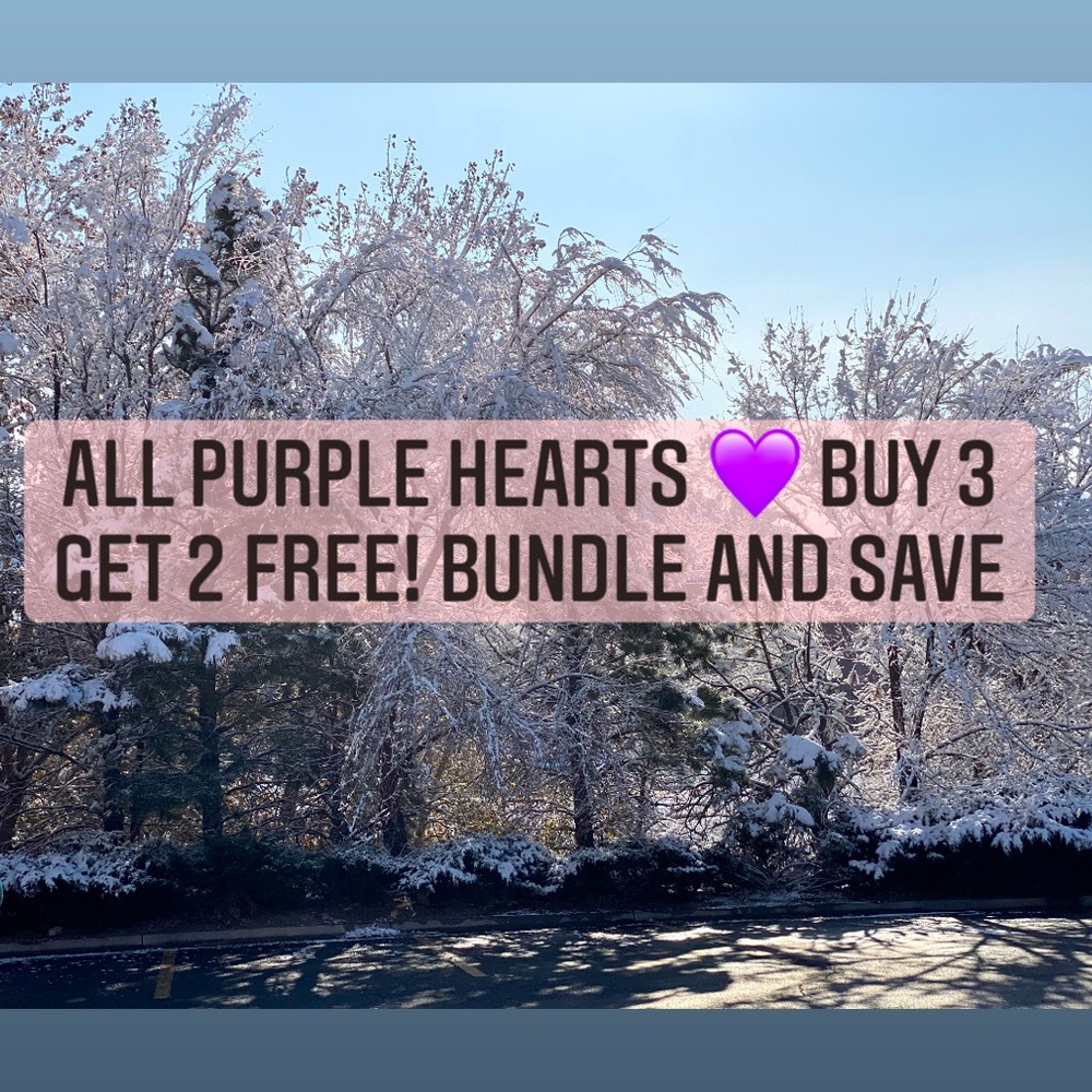 ALL PURPLE HEARTS!!